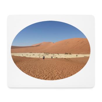 Wüsten Landschaft - Mousepad (Querformat) - Weiß - Vorne