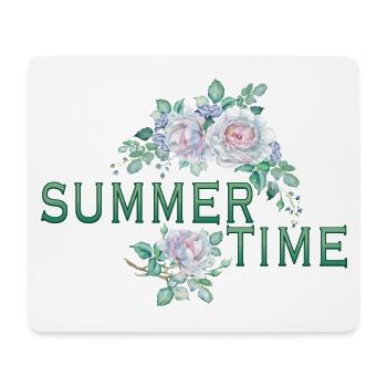 Rosen - Mousepad (Querformat) - Weiß - Vorne