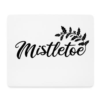 Gui Mistelzweig - Tapis de souris (format paysage) - blanc - Devant