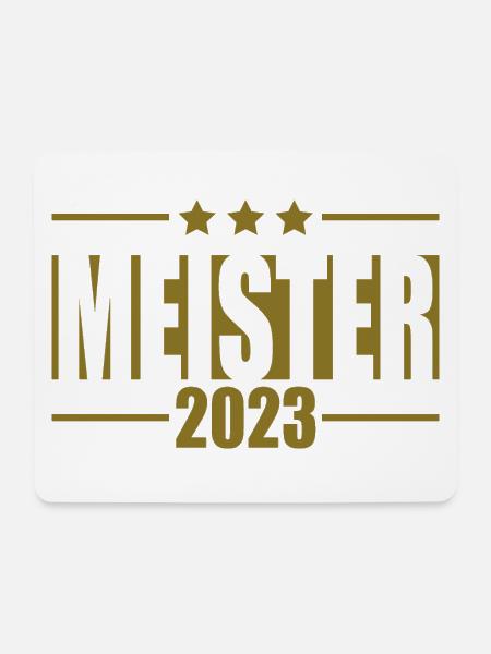 Meister 2023 Aufstiegstrikot Aufstieg 23 - Mousepad (Querformat) - Weiß