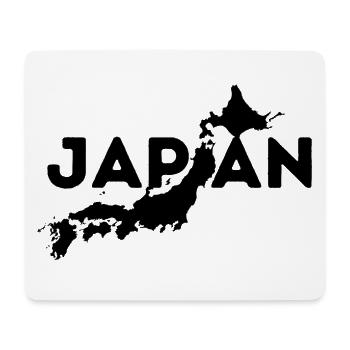 Japan Geographical Map of the Country - Mouse Pad (horizontal) - white - Front