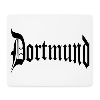 Dortmund - Tapis de souris (format paysage) - blanc - Devant