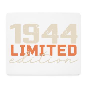 Jahrgang 1944 | Jahrgang 1944 Retro Jubiläum - Mousepad (Querformat) - Weiß - Vorne