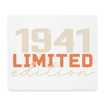 Born in 1941 | Vintage 1941 Retro Anniversary - Mouse Pad (horizontal) - white - Front