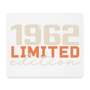 Jahrgang 1962 | Jahrgang 1962 Retro-Jubiläum - Mousepad (Querformat) - Weiß - Vorne