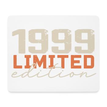 Born in 1999 | Vintage 1999 Retro Anniversary - Mouse Pad (horizontal) - white - Front