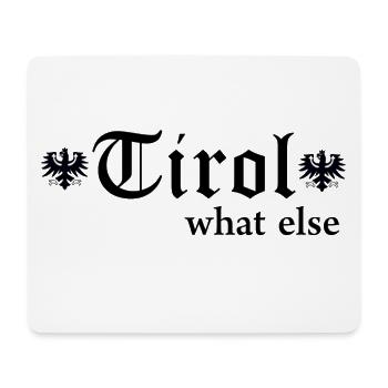 Tirol - Tapis de souris (format paysage) - blanc - Devant