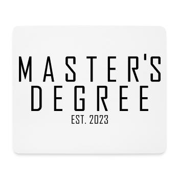 Master EST.2023 - Tapis de souris (format paysage) - blanc - Devant