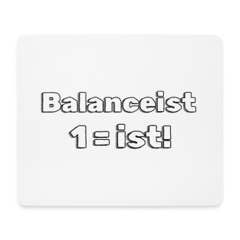 Balanciste #1New 3 sw - Tapis de souris (format paysage) - blanc - Devant