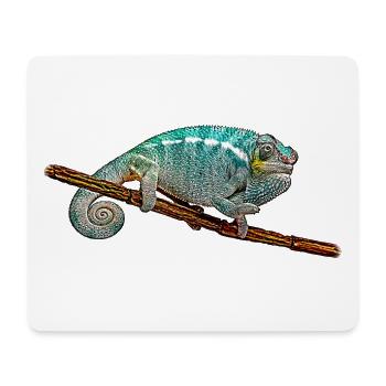 Chameleon - Mouse Pad (horizontal) - white - Front
