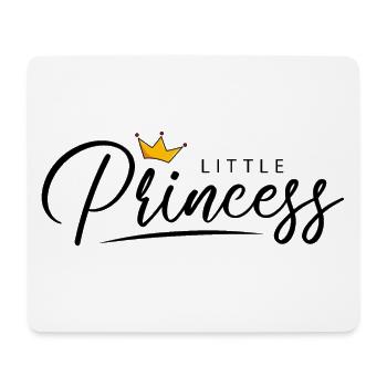 petite princesse - Tapis de souris (format paysage) - blanc - Devant