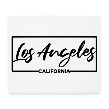 Los Angeles California - Mousepad (Querformat) - Weiß - Vorne
