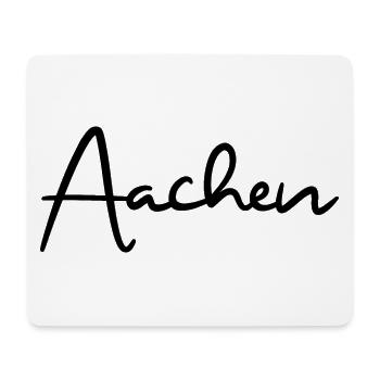 Aachen Stadt Rheinland - Mousepad (Querformat) - Weiß - Vorne