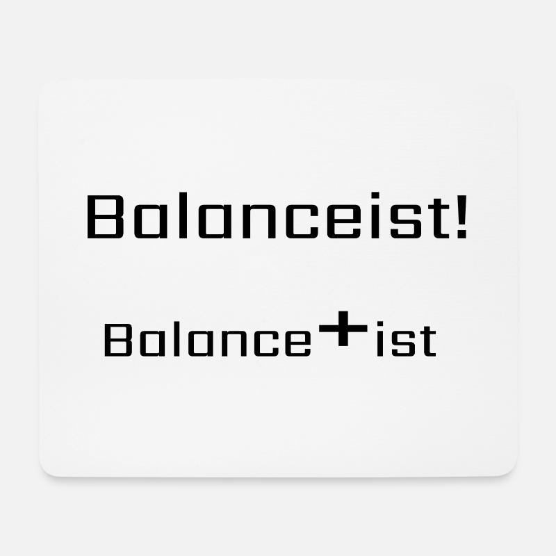 Balancist #New 7 sw - Mousepad (Querformat) - Weiß