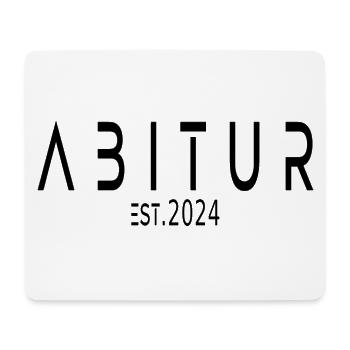 Abitur 2024 - Mousepad (Querformat) - Weiß - Vorne