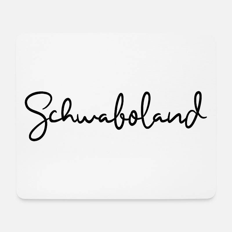 Schwaboland Schwabe Schwäbisch Schwaben - Mousepad (Querformat) - Weiß