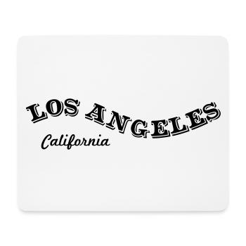 Los Angeles California Font California USA - Mouse Pad (horizontal) - white - Front