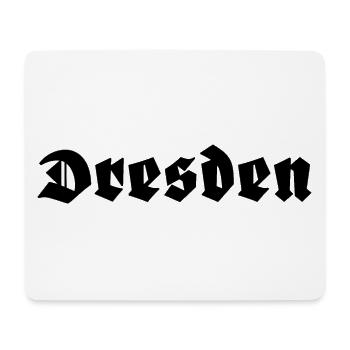 Dresden - Mousepad (Querformat) - Weiß - Vorne