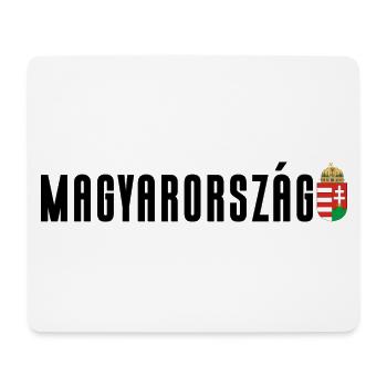 Magyarország Ungarn Wappen Flagge - Mousepad (Querformat) - Weiß - Vorne