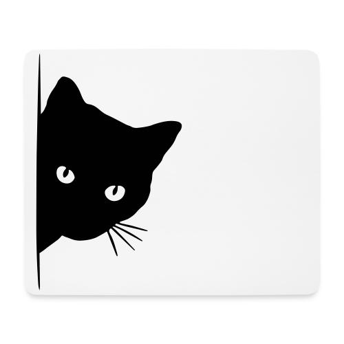 peeking cat - Mousepad (Querformat)