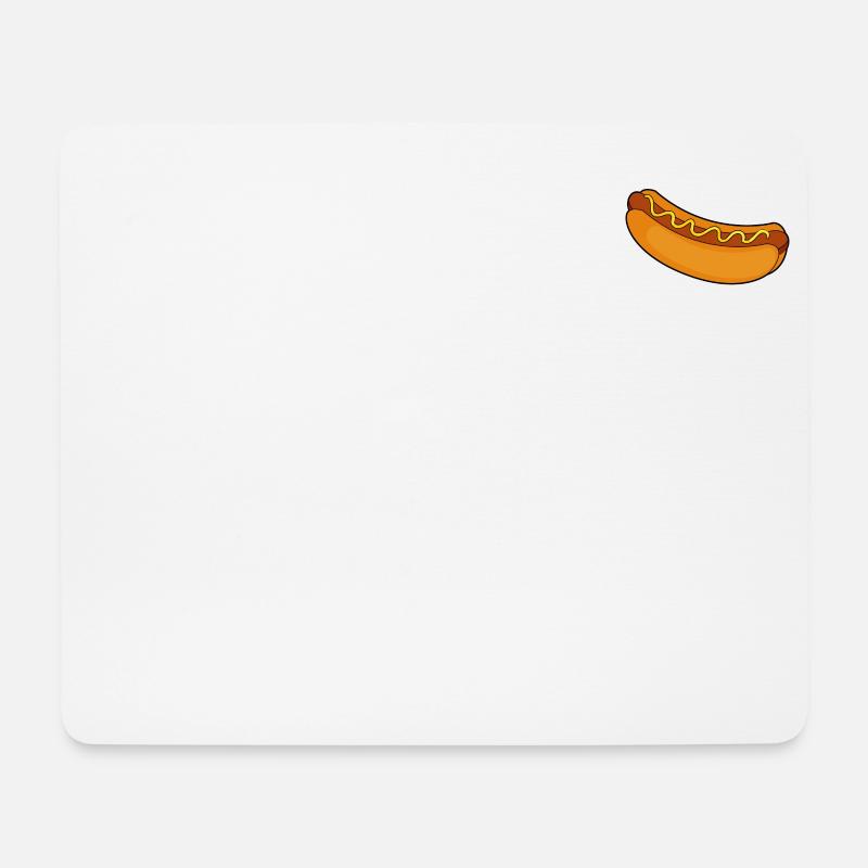 Hot dog - Mouse Pad (horizontal) - white
