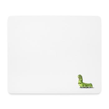 Raupe - Mousepad (Querformat) - Weiß - Vorne
