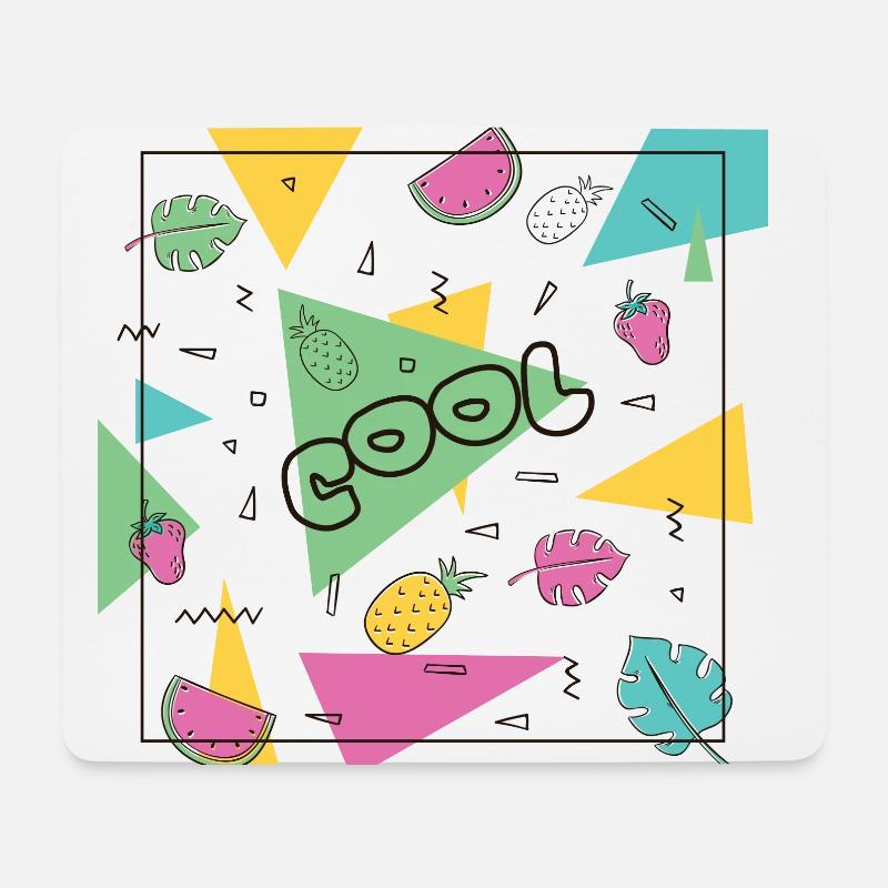 IdealMente Geometries - Mouse Pad (horizontal) - white