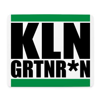 Farben änderbar | Kleingärtnern KLNGRTN*N - Mousepad (Querformat) - Weiß - Vorne