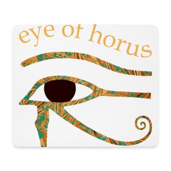 Horus Eye E 95 - Tapis de souris (format paysage) - blanc - Devant