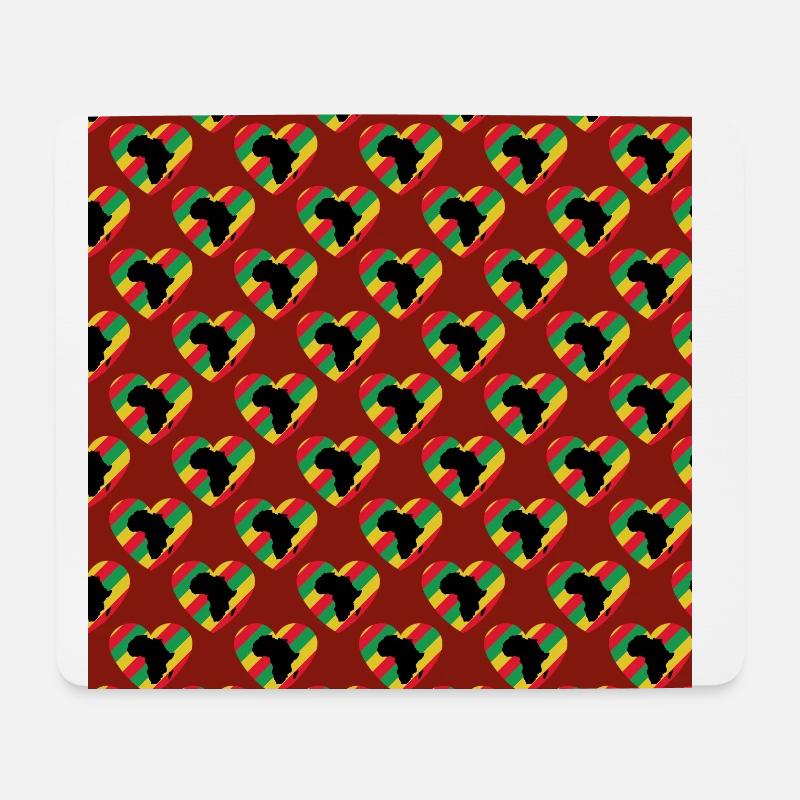 mouse pad Africa black history month Mousepad - Mouse Pad (horizontal) - white