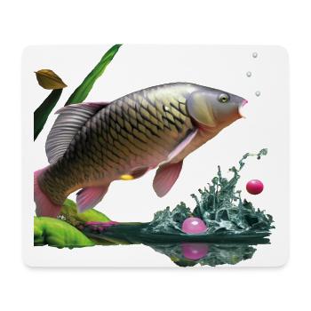 Carp Master - Mouse Pad (horizontal) - white - Front