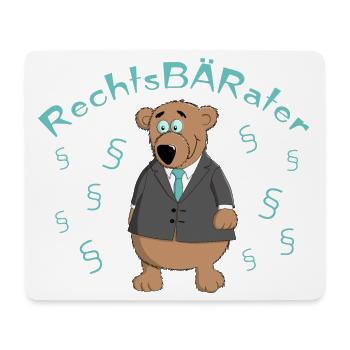 Legal Adviser - Law - Attorney - Mouse Pad (horizontal) - white - Front