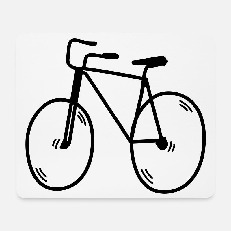 cycling - Mouse Pad (horizontal) - white