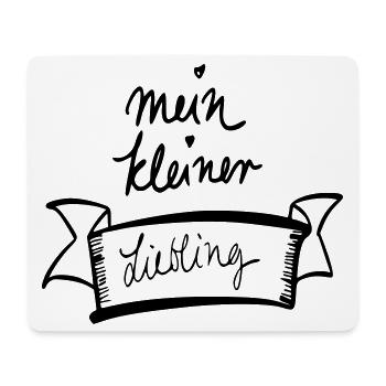 mein kleiner Liebling - Mousepad (Querformat) - Weiß - Vorne