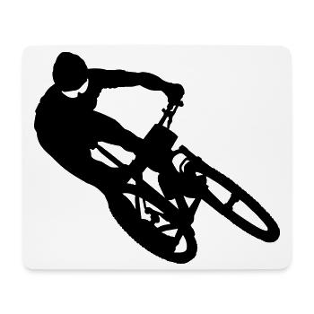 cycling - Mouse Pad (horizontal) - white - Front