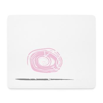 Sorry, my english is under all pig - Englisch - Mousepad (Querformat) - Weiß - Vorne