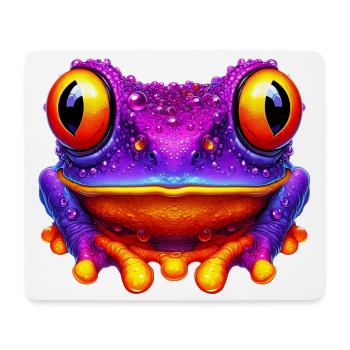 Frog - Mouse Pad (horizontal) - white - Front