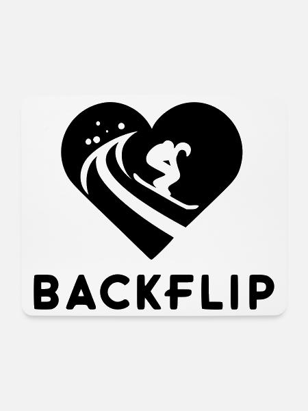 Backflip - Boarder - Muismatje (landscape) - wit