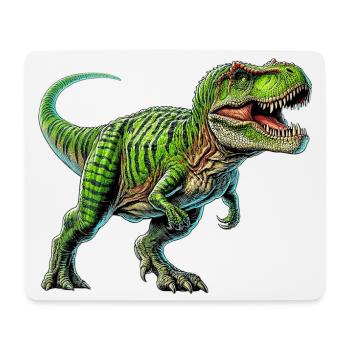 Dinosaure - Tapis de souris (format paysage) - blanc - Devant