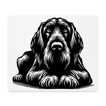 Spinone Italiano - Mouse Pad (horizontal) - white - Front
