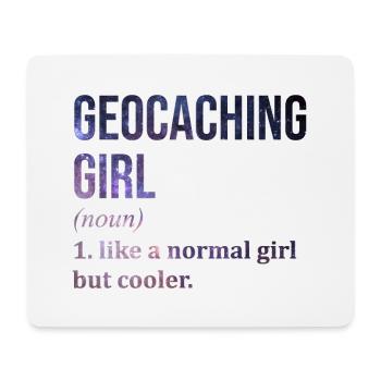 Geocaching - Mouse Pad (horizontal) - white - Front