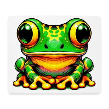 Frog - Mouse Pad (horizontal) - white - Front