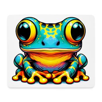 Frog - Mouse Pad (horizontal) - white - Front