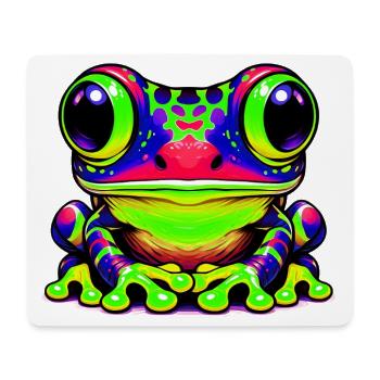 Grenouille - Tapis de souris (format paysage) - blanc - Devant