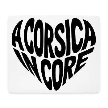 A Corsica In Core - Tapis de souris (format paysage) - blanc - Devant