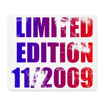16e anniversaire Edition limitée 11/2009 - Tapis de souris (format paysage) - blanc - Devant