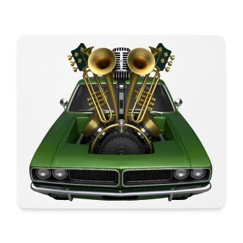 BRASS BAND - sound & vision - Mouse Pad (horizontal) - white - Front