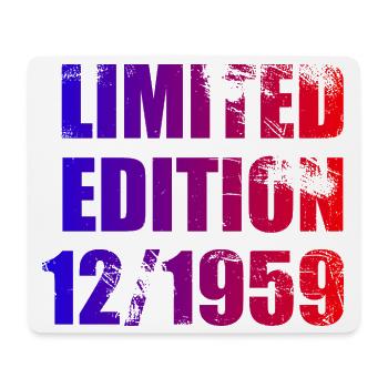 66e anniversaire Édition limitée 12/1959 - Tapis de souris (format paysage) - blanc - Devant
