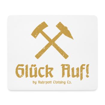 Good luck! - Ruhrpott - Zeche - Zollverein - Mouse Pad (horizontal) - white - Front