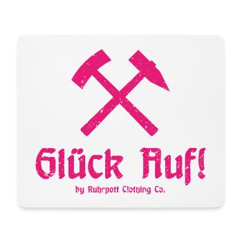Good luck! - Ruhrpott - Zeche - Zollverein - Mouse Pad (horizontal) - white - Front